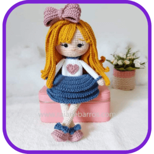 renda extra com amigurumi