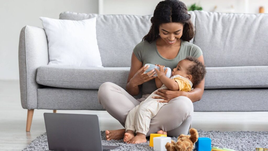 mães que desejam trabalhar em casa